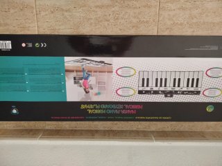 Manta Piano Musical 180x73cm