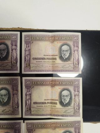 Billetes 50 Pesetas Banco de España 1935