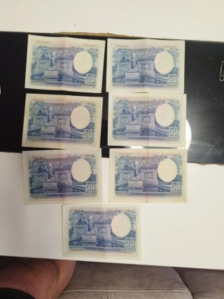 Billetes 50 Pesetas Banco de España 1935