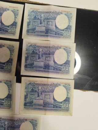 Billetes 50 Pesetas Banco de España 1935