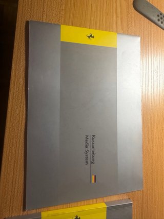 Manual Ferrari 458 Italia con funda