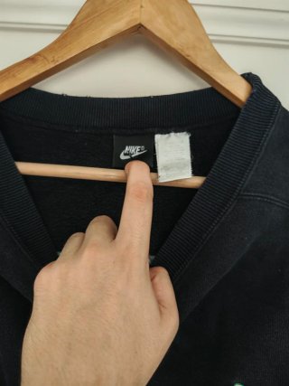 Sudadera Nike Vintage 90s Negra