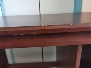 Escritorio Ikea Brusalli Madera Marrón