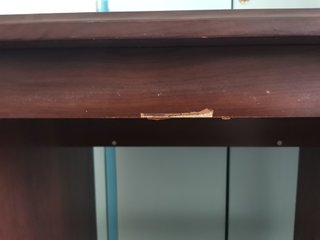 Escritorio Ikea Brusalli Madera Marrón