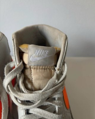 Nike Blazer Gris Naranja