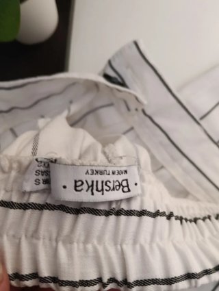 Pantalón pitillo a rayas