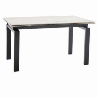 Mesa extensible porcelana y metal