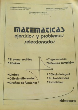 Matemáticas - ejercicios y problemas seleccionados