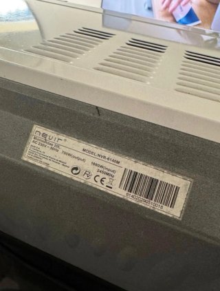 Microondas blanco