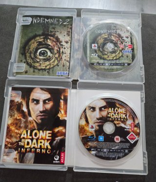 Pack 4 Juegos PS3 pal esp perfecto estado
