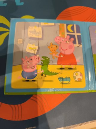 Puzzle cuento Peppa Pig Magnético 37 Piezas