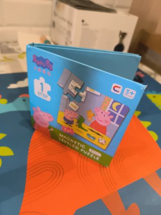 Puzzle cuento Peppa Pig Magnético 37 Piezas