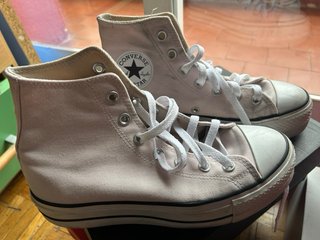 Zapatillas Converse T.38.5-39 Rosas