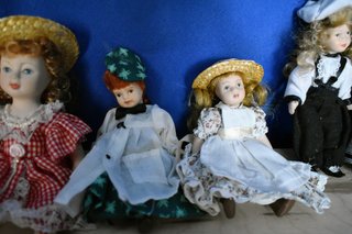 Lote 6 Muñecas Porcelana Colección