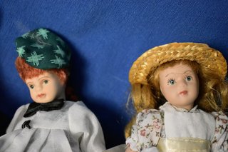 Lote 6 Muñecas Porcelana Colección