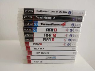 PS3 Juegos: Castlevania, FIFA, NBA, PES, NHL