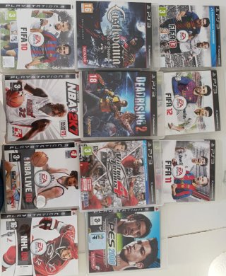 PS3 Juegos: Castlevania, FIFA, NBA, PES, NHL