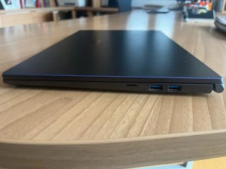 MSI Prestige 15 i7 · GTX 1650 · 16GB RAM