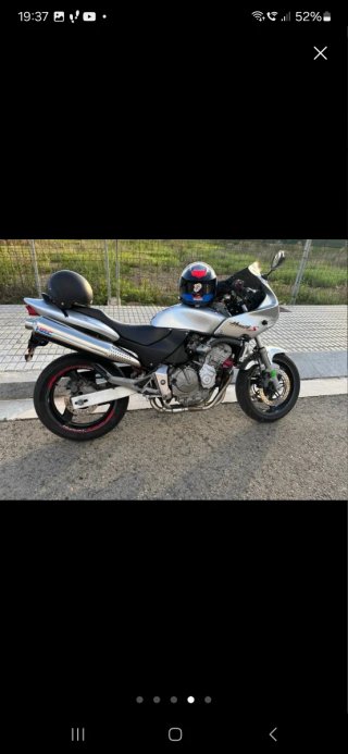 Honda CB600S Hornet Plata