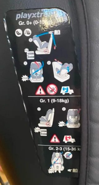 Silla Coche Playxtrem Revol Fix