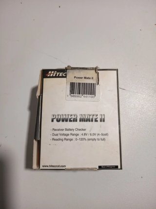 Comprobador Baterías Hitec Power Mate II 4.8V/6V