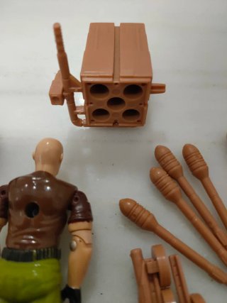Gi Joe Salvo Completo Accesorios