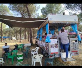 Carriola para eventos o fiestas