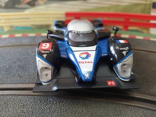 Scalextric Superslot Peugeot xenón LEER