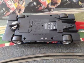 Scalextric Superslot Peugeot xenón LEER
