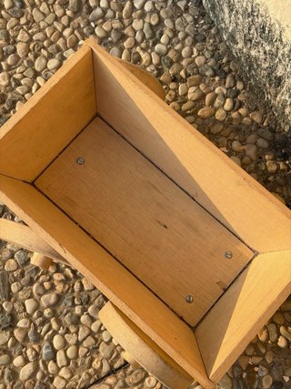 Carrellino in legno per bambini