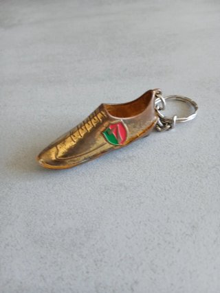 Llavero Bota Oro Portugal CR7