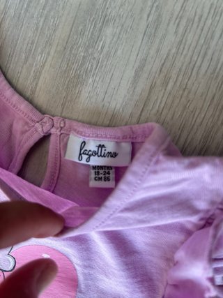 Conjunto corto para bebé niña