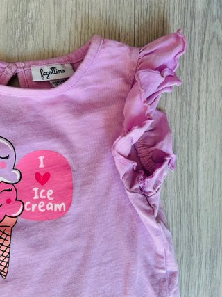 Conjunto corto para bebé niña