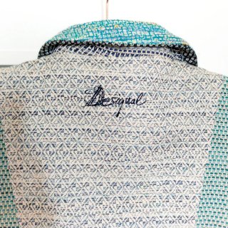 Abrigo Desigual Patchwork Talla 36 Nuevo