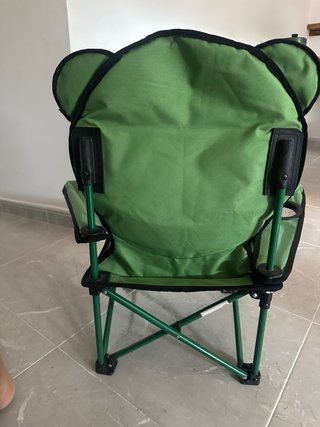 Silla plegable infantil rana