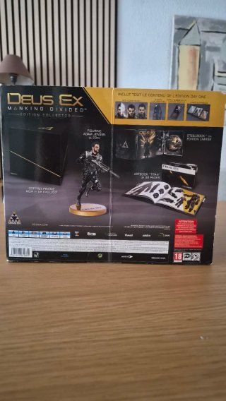 Deus Ex Mankind Divided Coleccionista+Figura extra