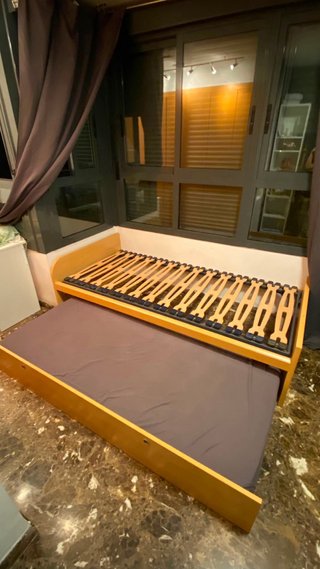 Cama nido de madera 90x200