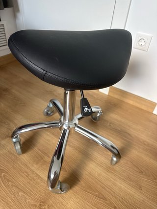 Taburete ergonómico con ruedas Regulable en altura