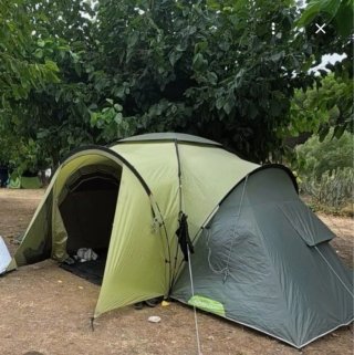 Tenda da campeggio a 3 stanze
