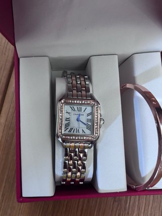 Orologio Cartier e Bracciale Oro/Argento