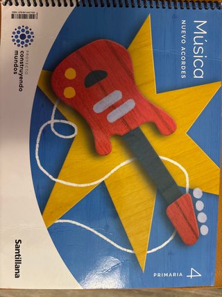 Libro Música 4º Primaria Santillana