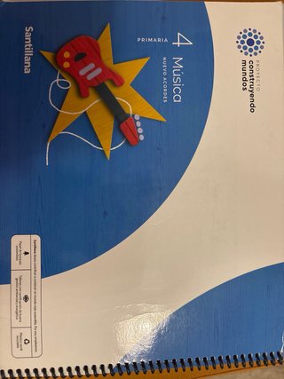 Libro Música 4º Primaria Santillana