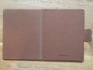 Custodia Amazon Kindle Scribe in pelle marrone