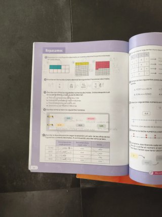 Libro matemáticas 5 Primaria