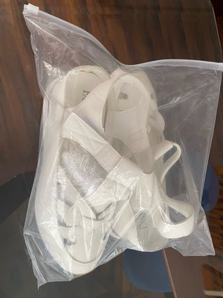 Sandalias cuña polipiel mujer