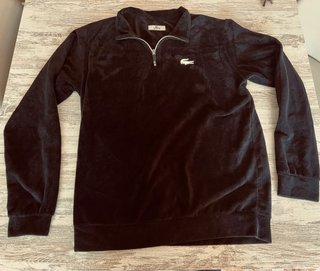 Saco Terciopelo Lacoste Negro