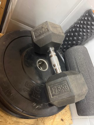 Mancuerna hexagonal 17.5 kg