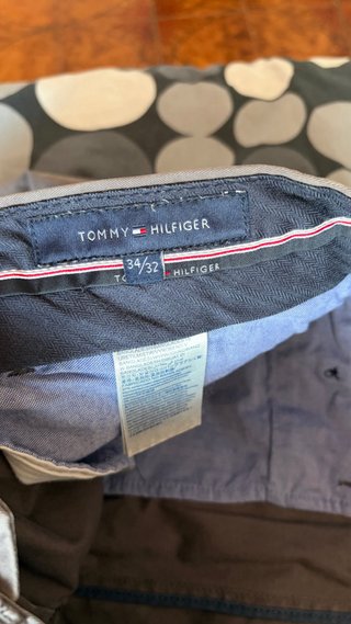 Pantalone uomo Tommy Hilfiger grigio