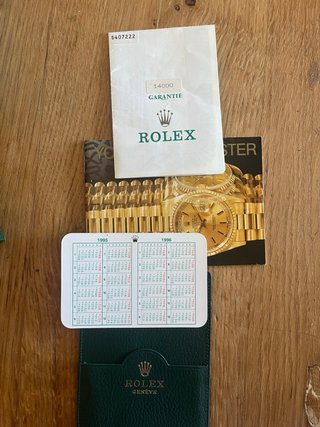 Rolex Air King 14000 full set
