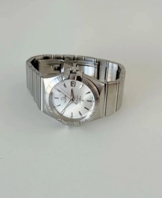 Omega Constellation Co-Axial Chronometer Plata